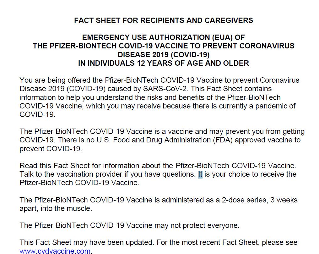 pfeizerfactsheet
