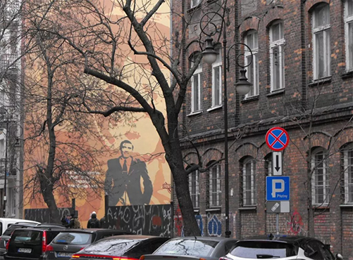 Odsłonięto Mural Prof. Witolda Kieżunia