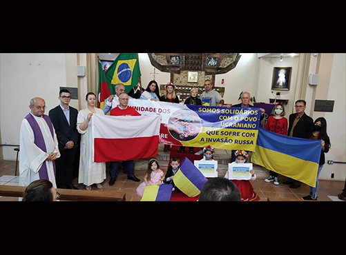 Wspólnota Polonijna w Porto Alegre Solidarna z Ukrainą!