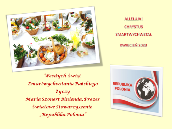 Wesołych Świąt Wielkiej Nocy!