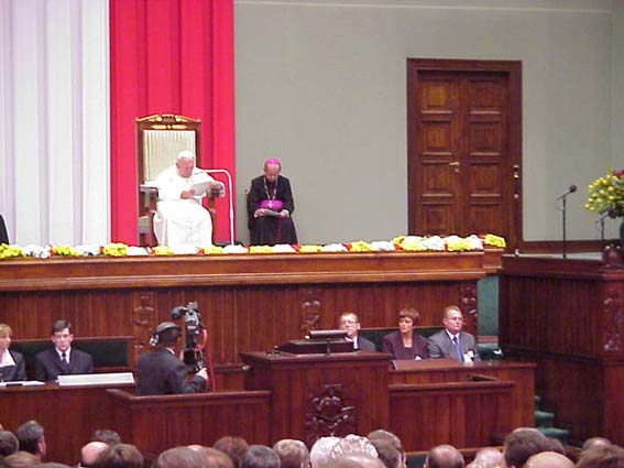 Pozdrawiam cały Naród Polski – JPII 1999