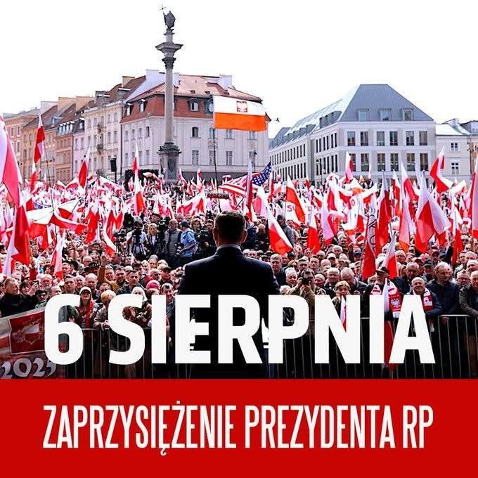 Zapraszamy na obchody zaprzysiężenia Prezydenta RP Karola Nawrockiego!