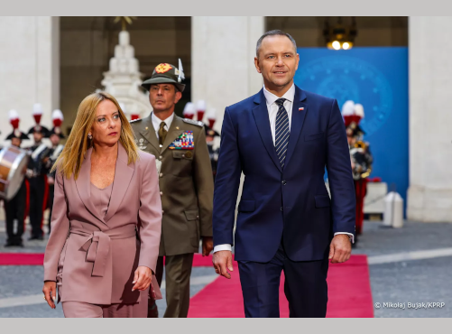 Prezydent Nawrocki w Rzymie
