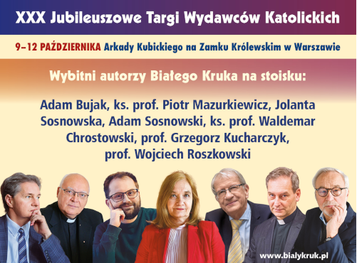 Odwiedź stoisko Białego Kruka na XXX Targach Wydawnictw Katolickich!