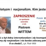Spotkanie z Piotrem Wittem w Paryżu