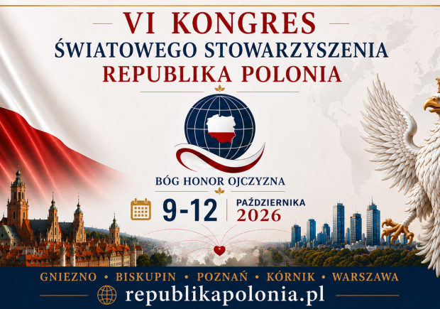 Republika Polonia zaprasza na VI Kongres w dniach 9-12 października 2026 r.