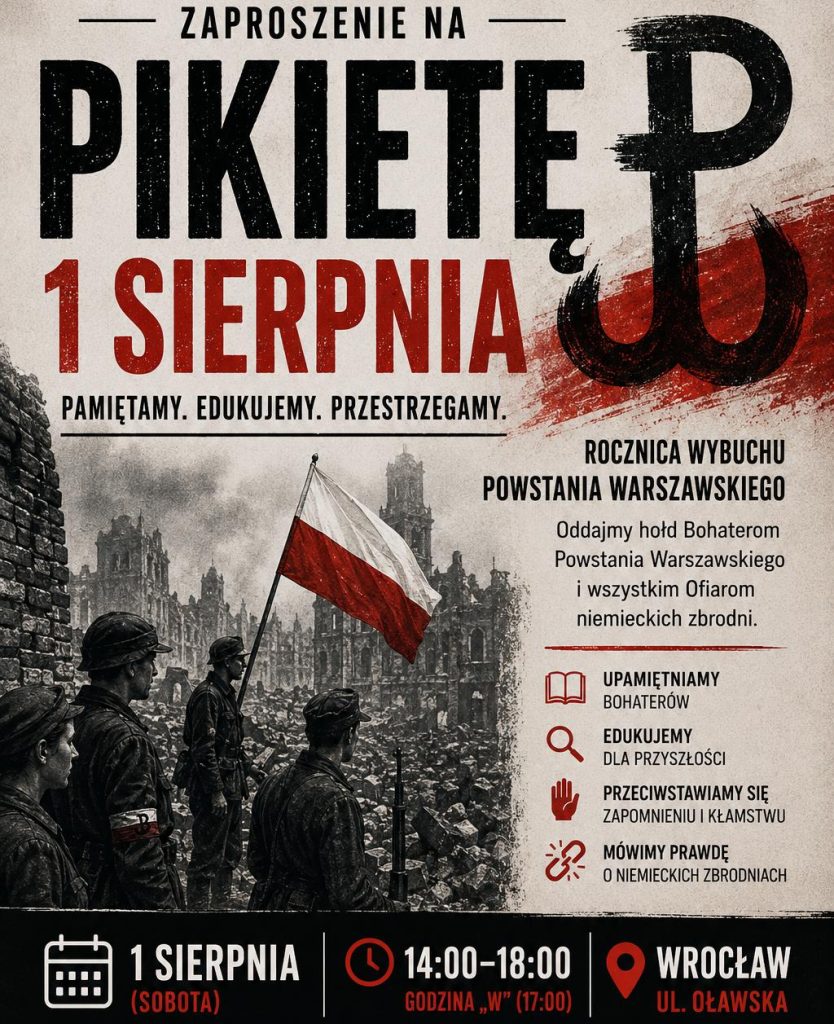Obchody Rocznicy Powstania Warszawskiego we Wrocławiu