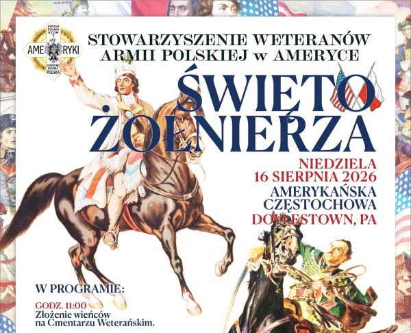 Polonia Amerykańska zaprasza na Święto Wojska Polskiego