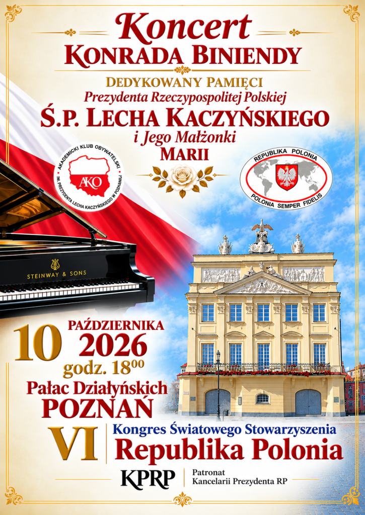 Zapraszamy na Koncert w Poznaniu 10 X 2026