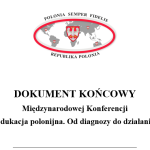 DOKUMENT KOŃCOWY – Edukacja Polonijna